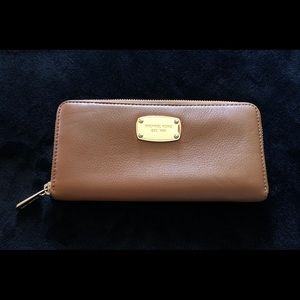 Michael Kors Brown Leather Wallet